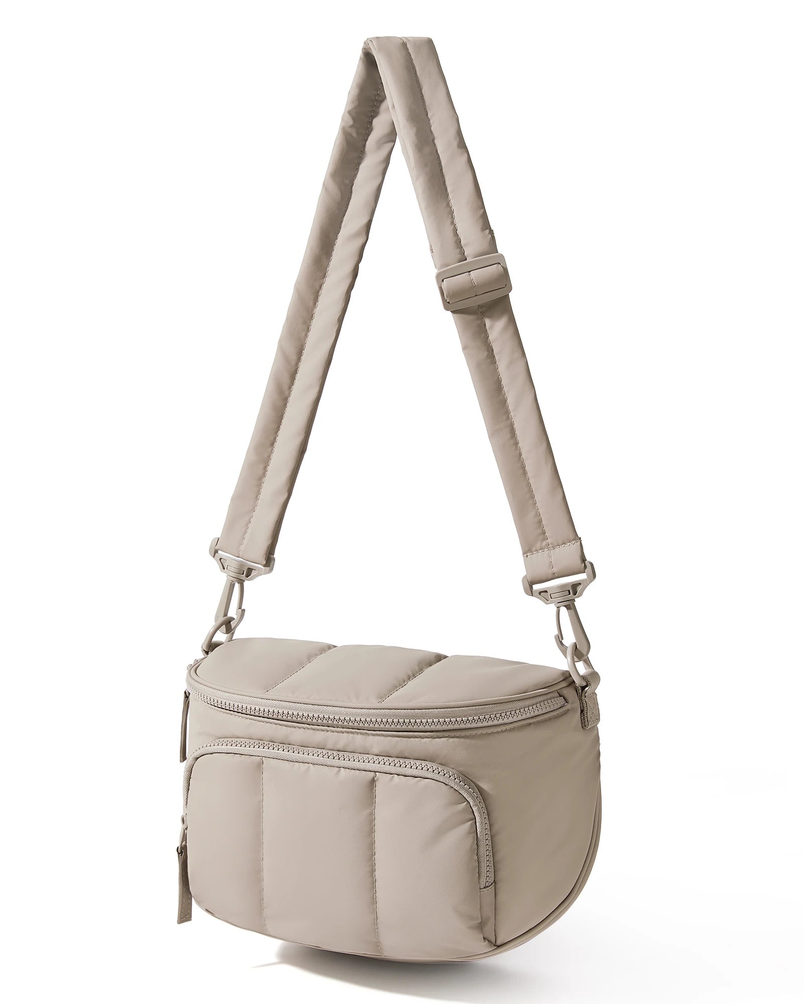 BAGSMART Puffer Crossbody Bags for Women Small Cross Body Purses for Women Travel Work Quilted Water-resistant Hobo