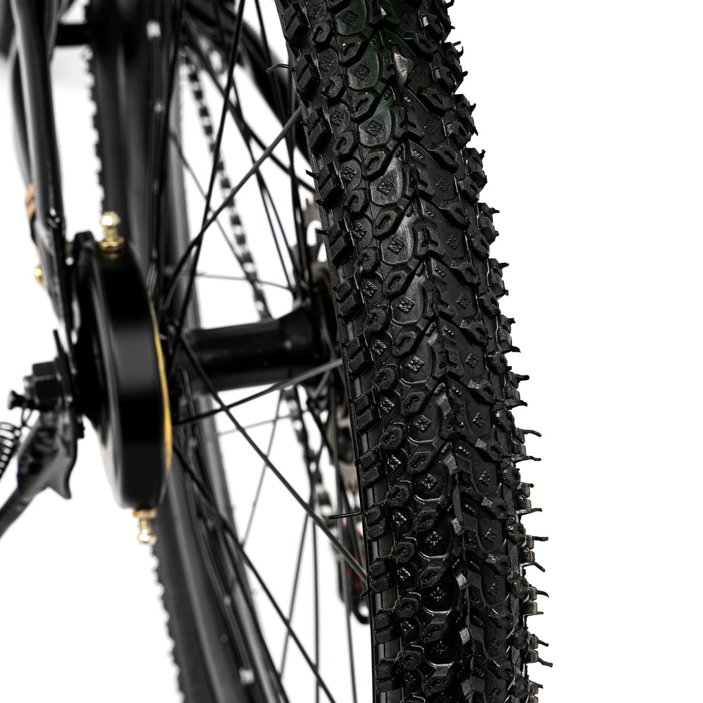 20" Mountain Bike 7 Speeds Kids Bicycle Dual-Disc Brakes Unisex Children's Bicycle Height Adjustable MTB Boys Girls Riding Bike