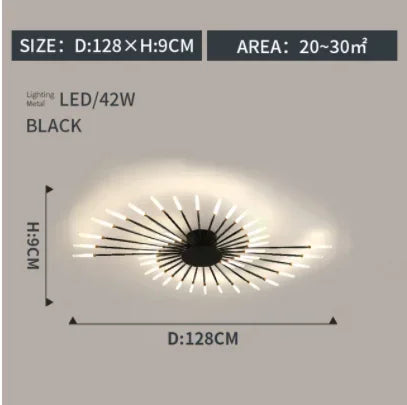 Modern LED Ceiling Lamp Luxury Household Living Dining Room Chandelier Home Decor Bedroom Pendant Light Kitchen Lustres Fixtures