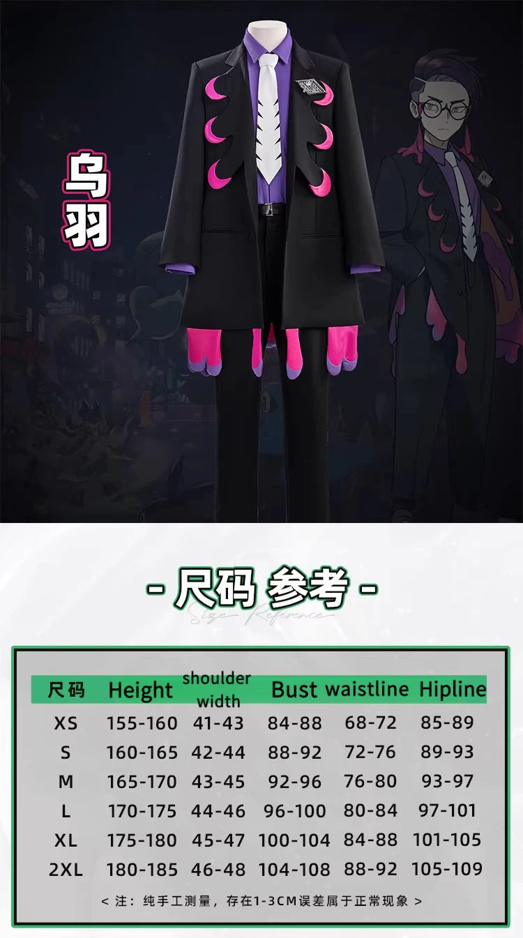 New Corbeau Cosplay Costume Fashion suit Uniform Hallowen Carnival Christmas Cos Anime Party PlayRole Women Men Clothes