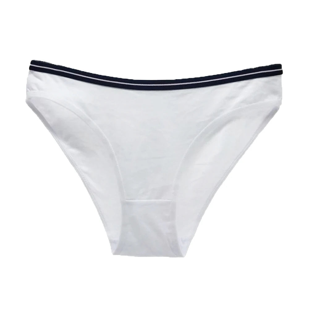 Woman Underwear Women's Cotton Sexy Panties Briefs Low Waist Lace Girls Ladies Knickers Lingerie for Women 3 Pcs/lot