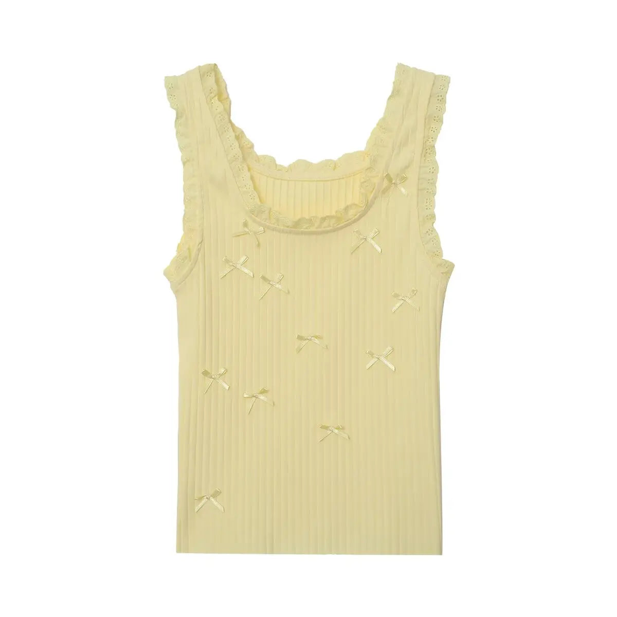 Vest Women's Tanks Boho Chic Woman Top Lace Casual Tops Streetwear Harajuku Fashion Summer Y2k T-shirt Tight White Cute