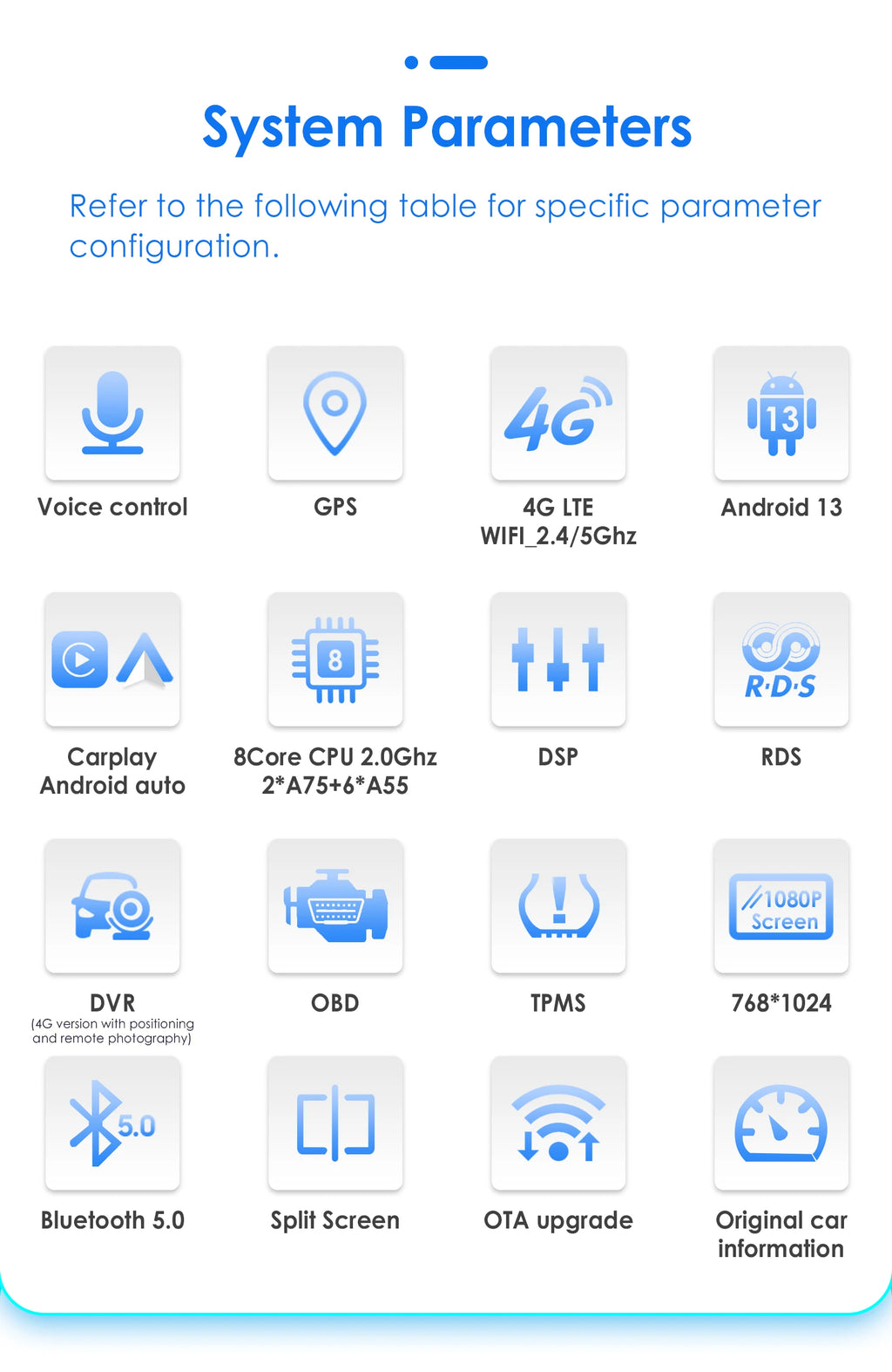 9.7"Carplay Android Auto Car radio for Ford Fusion Mondeo mk5 2013-2019 multimedia car intelligent systems GPS navi Screen Audio