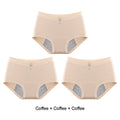Women's Menstrual Panties Woman Reusable Menstrual Pads Period Underwear Women's Cotton Briefs Menstruation Sexy Super Absorbent