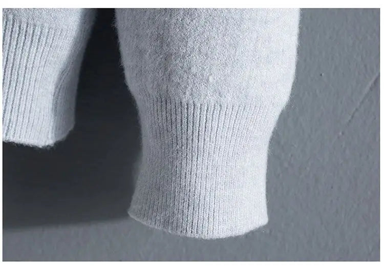 Men's Clothing Autumn Winter Long Sleeve New Tops T-Shirts Round Neck Fashion New Comfortable Solid Color Sweaters