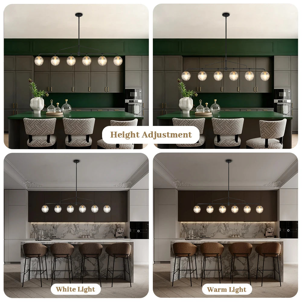 Island Lights for Kitchen Linear Chandelier Kitchen Island  Lighting Light Fixtures Black Chandeliers for Dining Room
