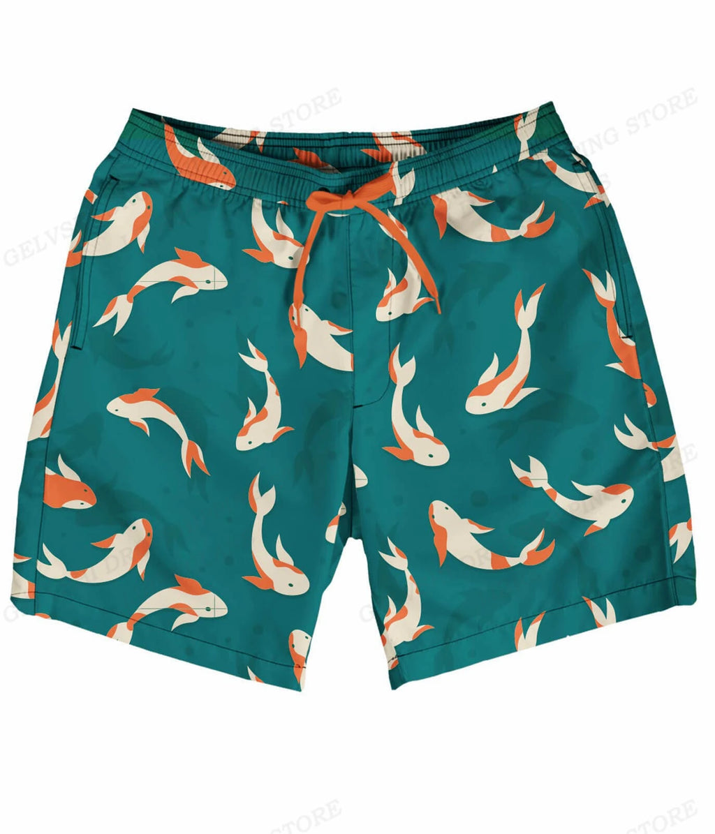 Duck Board Short Kids Beach Shorts Men's Swimming Trunks Masculina Casual Shorts Boy Sports Briefs Swimwear Trunk Quick Dry Pant