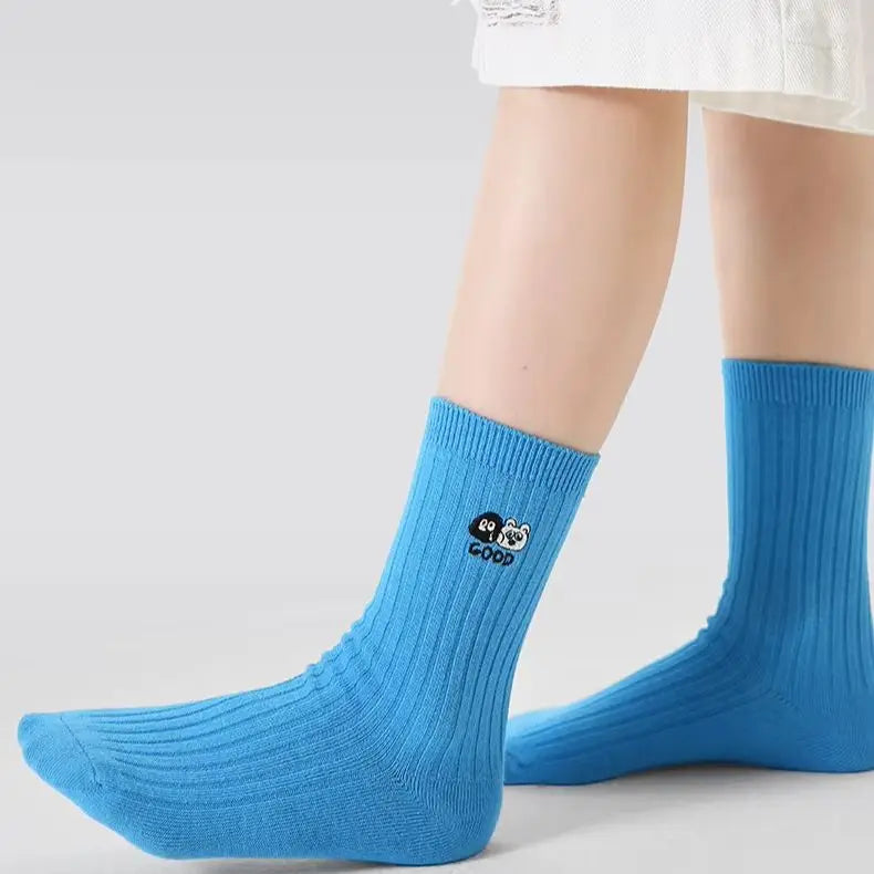 Newest Boys Girls Socks 2025 Spring Baby Cotton Socks Sport Sock  Double Needle 3-12T Children's  Socks