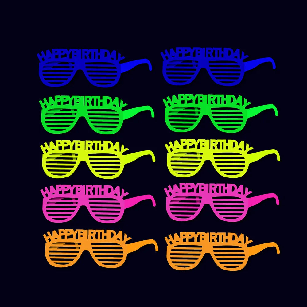 Glow Neon Party Plates Cups Napkins Tablecloth Tableware Neon Birthday Colorful Graffiti Party Decors for Glow Party Neon Party