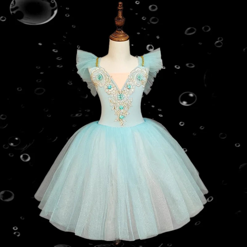 Girls' ballet skirt, school dance performance skirt, children's ballet skirt, girls' dance skirt, ballet performance costumes