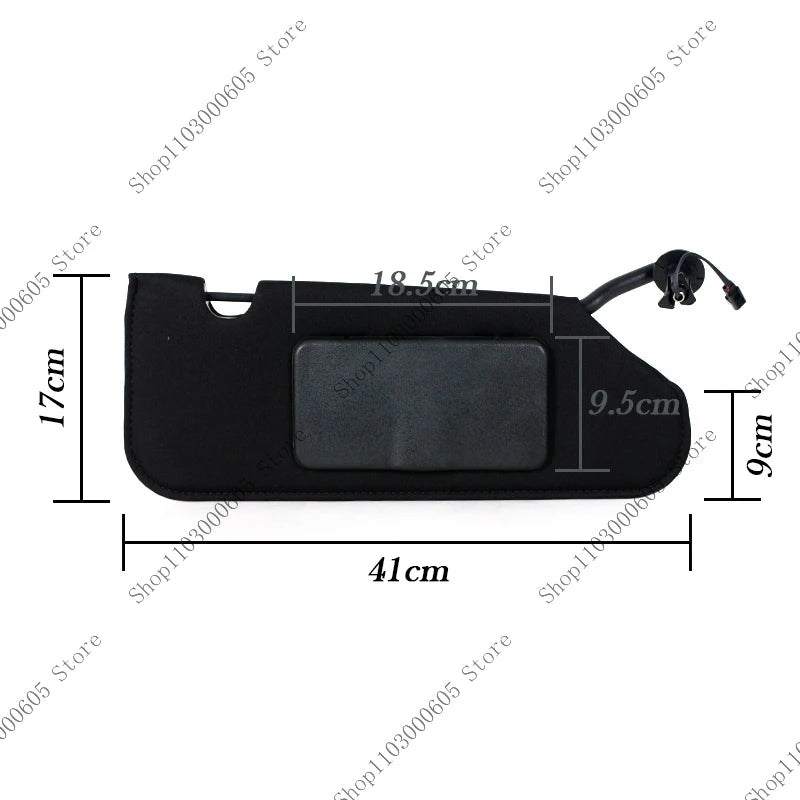 Car Accessories For Chevrolet Corvette C6 2005-2013 23142243 23142245 Car Sunvisor Accessories Sun Visor With line