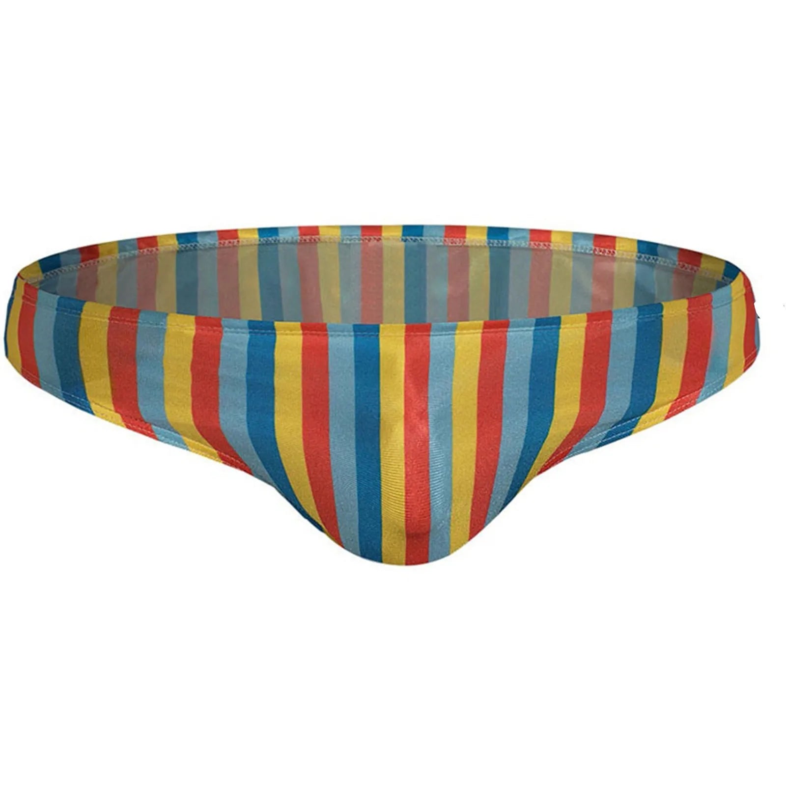 Men's Swim Trunks Sexy Striped swimming trunks Sexy Beach mens bikini underwear Hot Spring Pool Swim Trunks Male swimming briefs