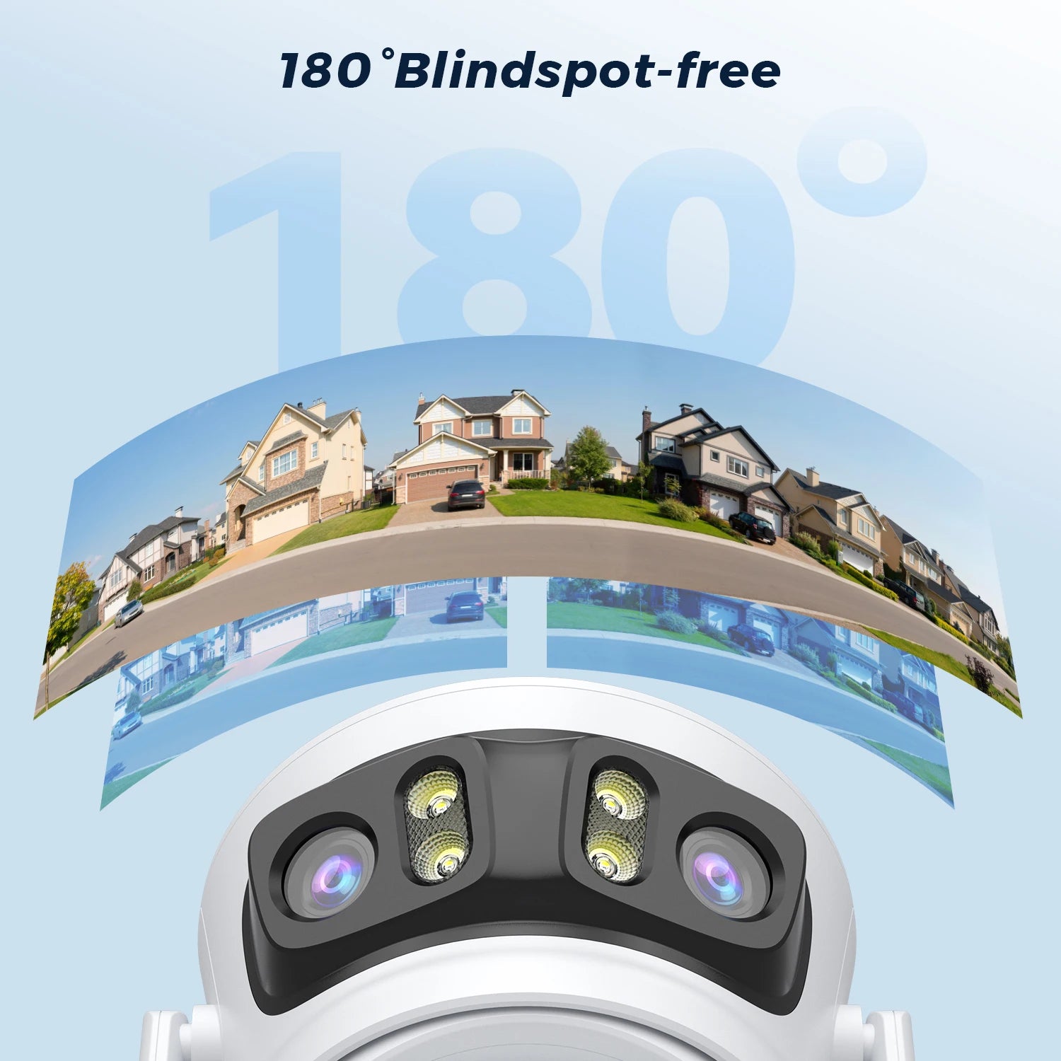 15MP HD Three Lens PTZ IP Camera Outdoor Three Screen WiFi Security Camera Auto Tracking 4K Dual Lens Wirelss CCTV Camera O-KAM