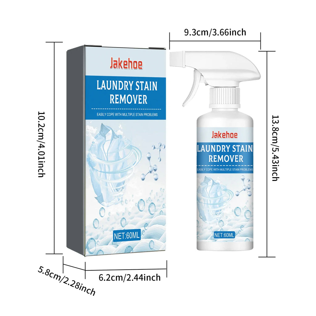 Professional Clothing Cleaner - Removes Stubborn Stains, Oil & Yellowing, Dry Cleaning Formula