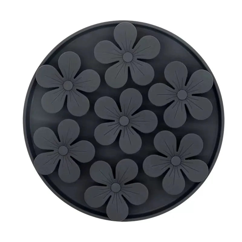 Pet Products Mat For Dogs Cats Slow Food Bowls With Suction Cup Feeding Food Silicone Lick Pad Dog Slow Feeders Treat Dispensing