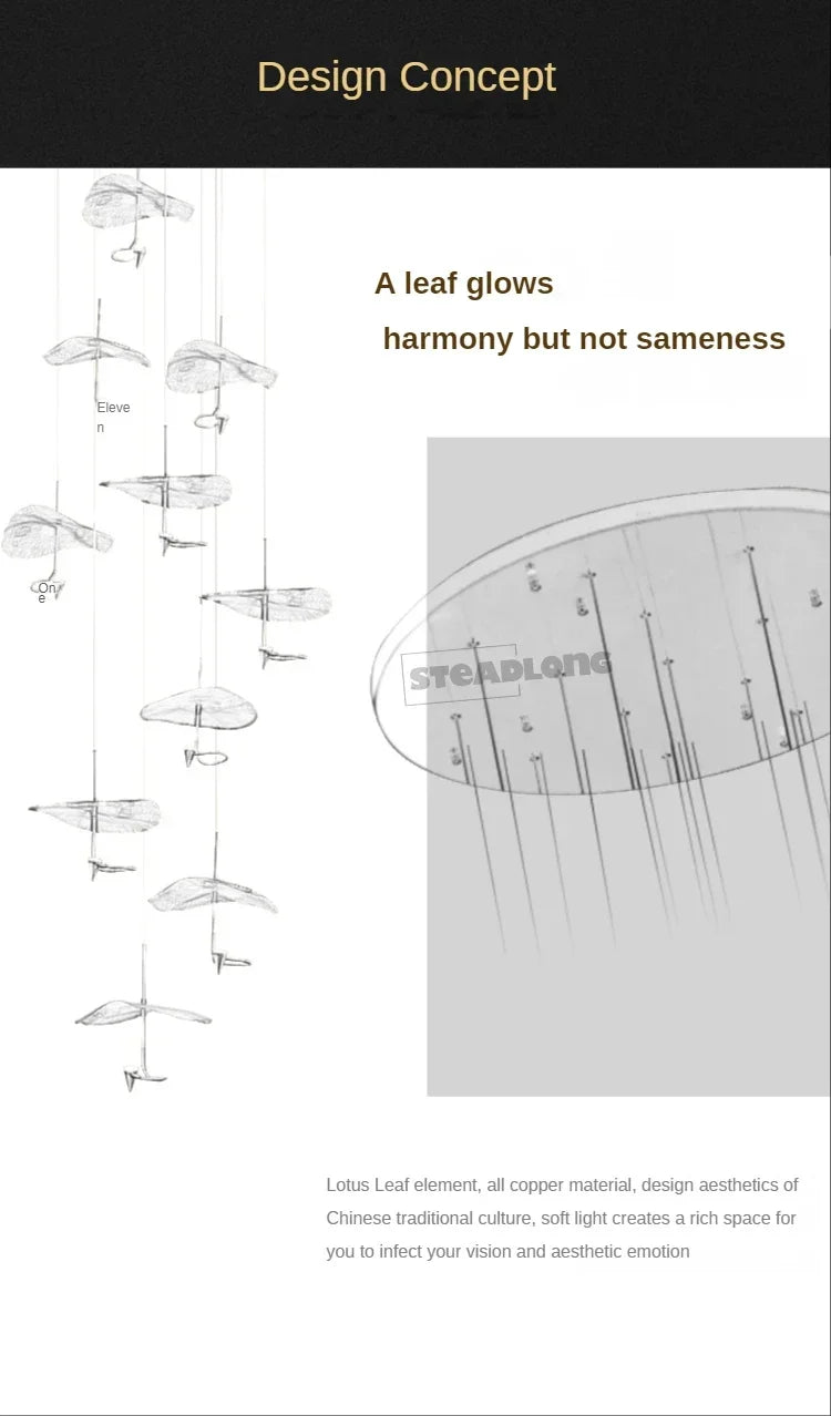Nordic Modern LED Ceiling Chandelier for Living Dining Room Staircase Pendant Lamp Home Decor Lighting Suspension Design Fixture