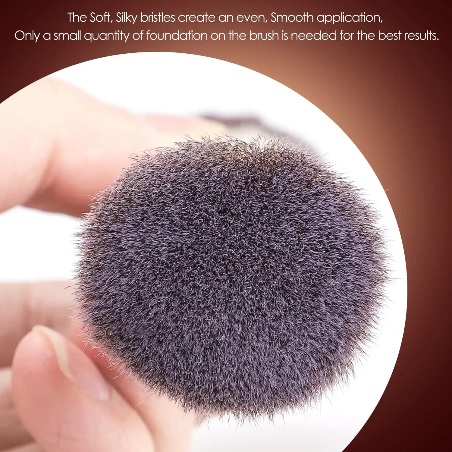 Foundation Makeup Brush, Double Ended Makeup Brushes For Blending Liquid Powder, Concealer Cream Cosmetics, Blush Brush