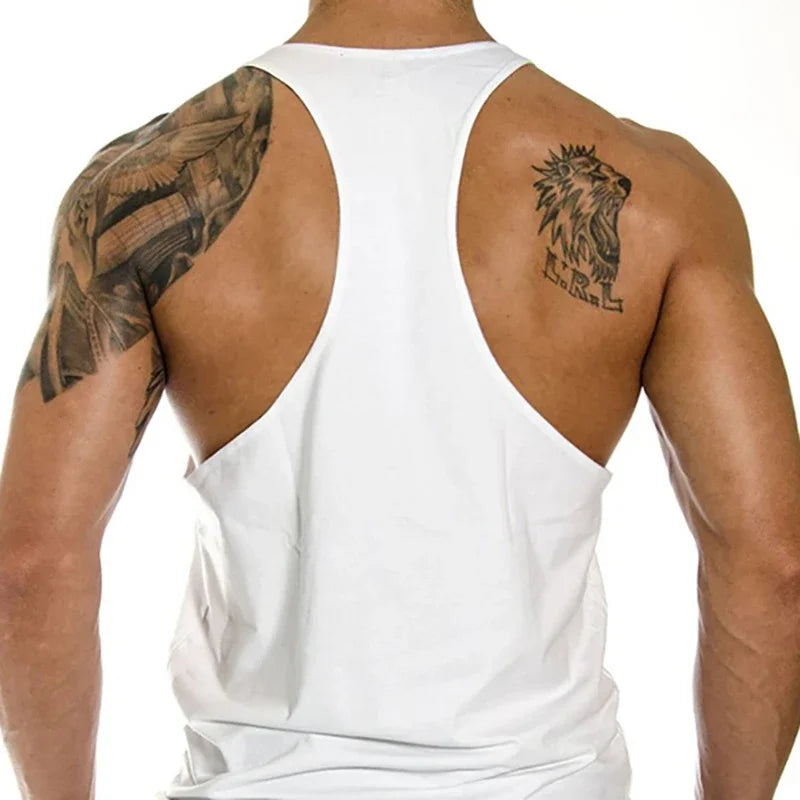 Mens Basketball Training Clothing Bodybuilding Workout Tank Tops Cotton Breathable Sport T-shirt Gym Fitness Running Singlets
