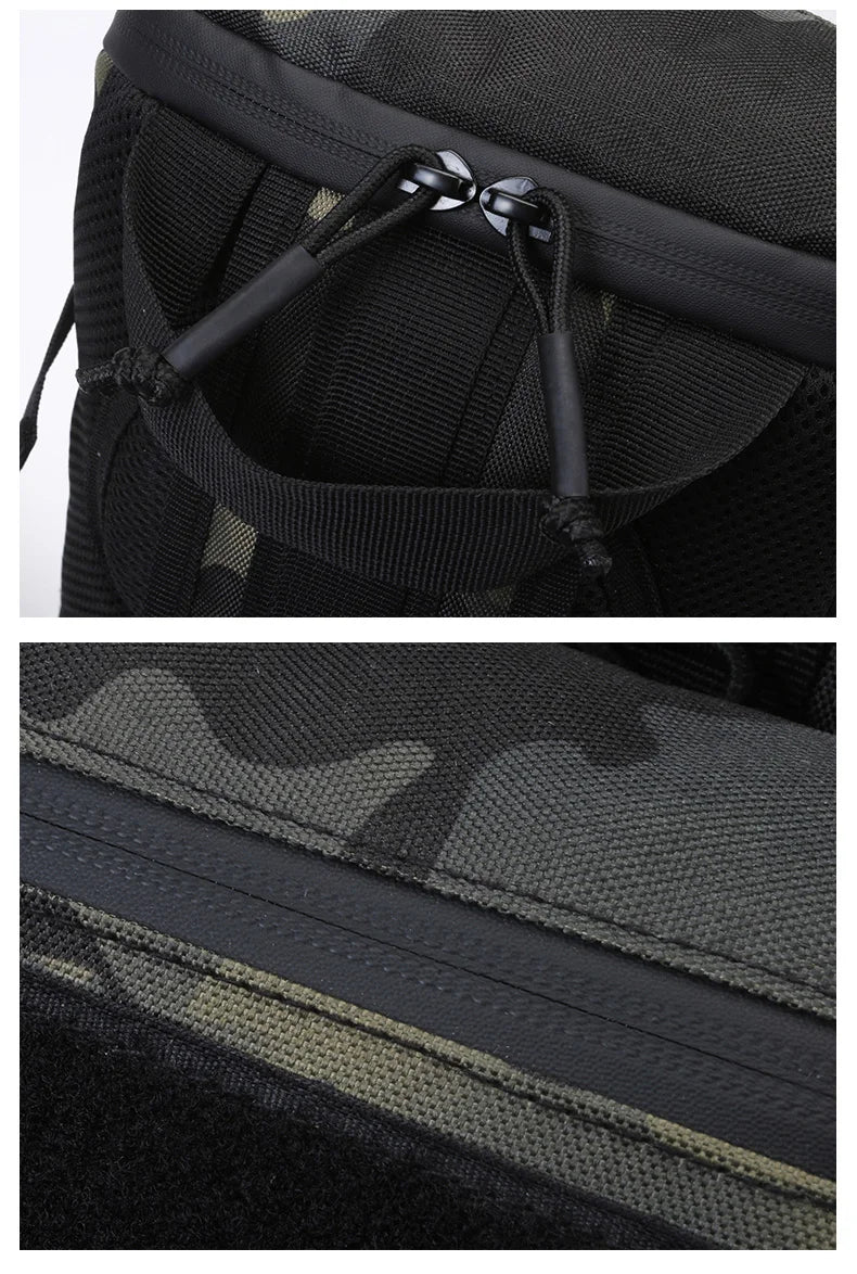 Men Chest Bag Molle Fanny Pack Outdoor Sport Fishing Hunting Camping Hiking Tactical Hook and Loop Fastener Sling Shoulder Bag