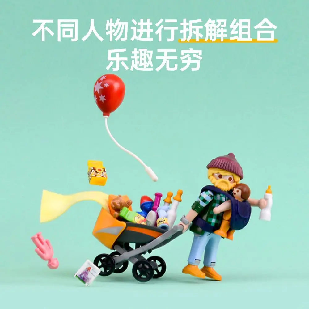 Hot Selling [German Genuine] Playmobil World Boys and Girls Dolls Blind Bag S25 Children's Toys Simulation Doll Toys