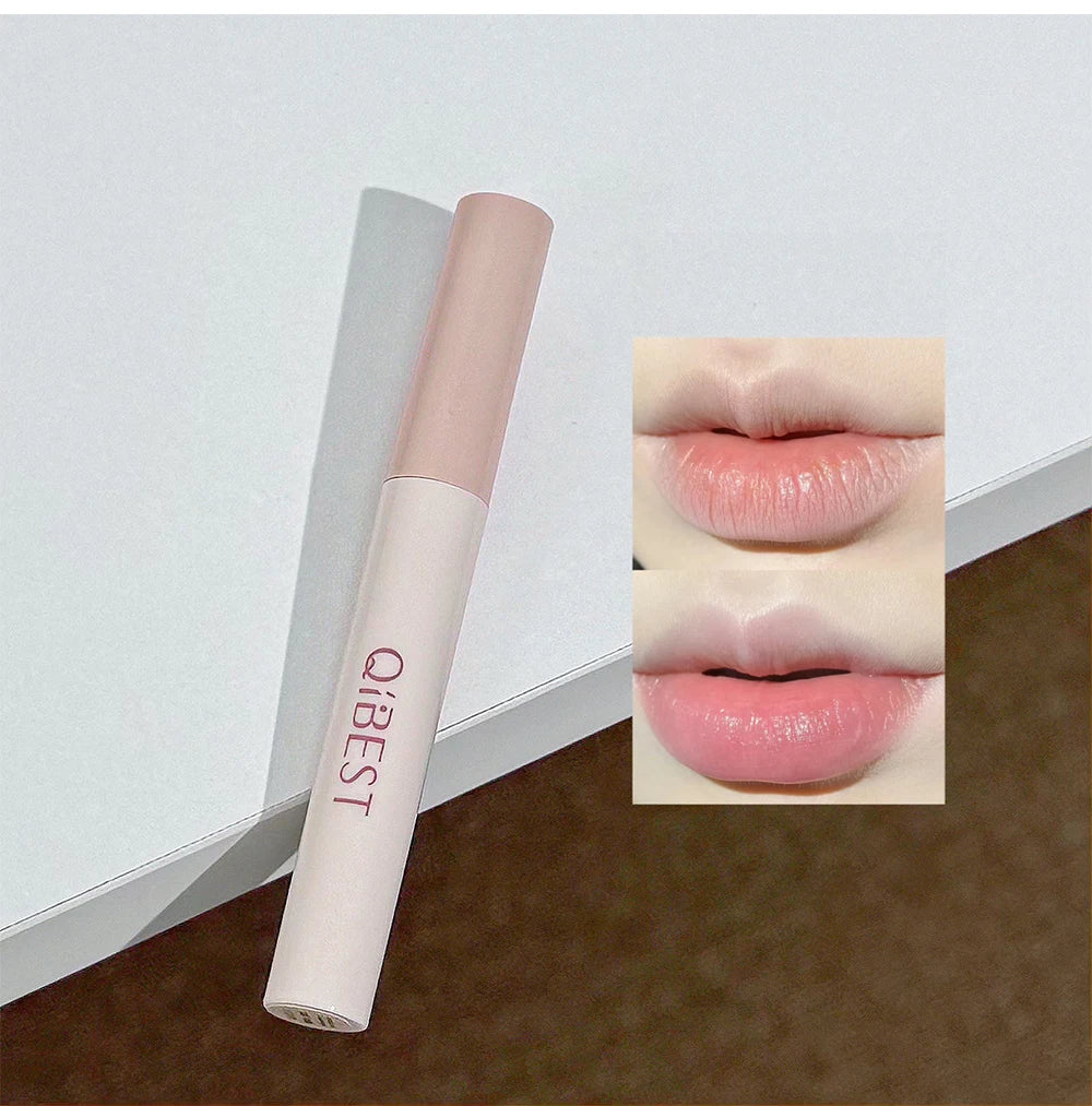 QIBEST Face Makeup Set 4pc Double End Lip Glaze, Pressed Powder,Blush,Eyeshadow, Eyebrow Pen,Eyeliner,Lip Oil Gift Cosmetics