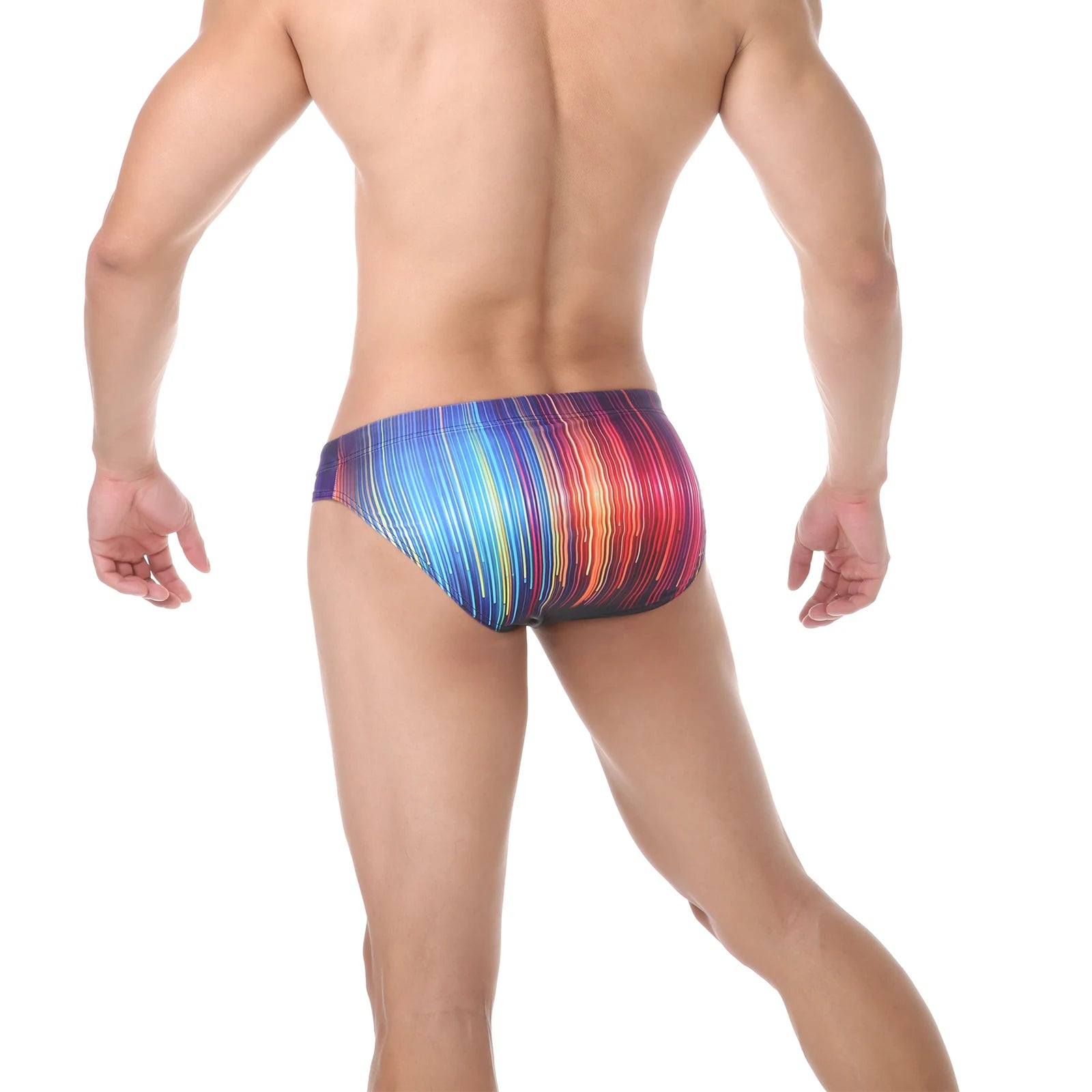 Men Swimming Trunks Sexy Low-waisted Briefs Bikini Summer Sport Beach Shorts Swimsuit Swimwear Bathing Suit Surfing Swim Briefs