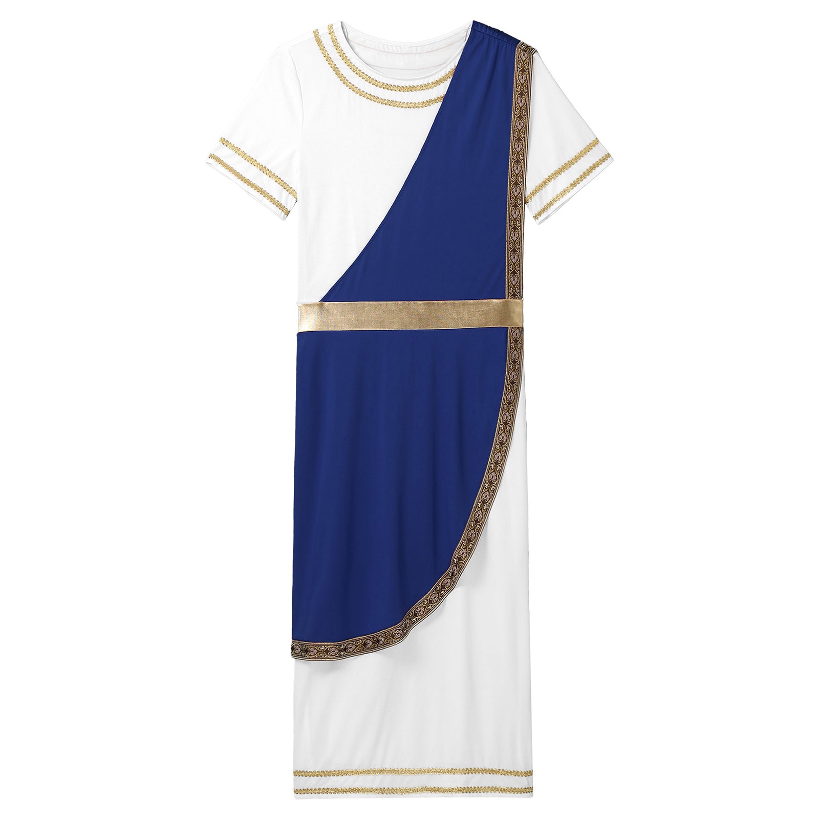 Mens Ancient Greek God Cosplay Outfit Roman Robe Costumes Ancient Greek Toga Spartan Dress Up Retro Vintage Warrior Clothing