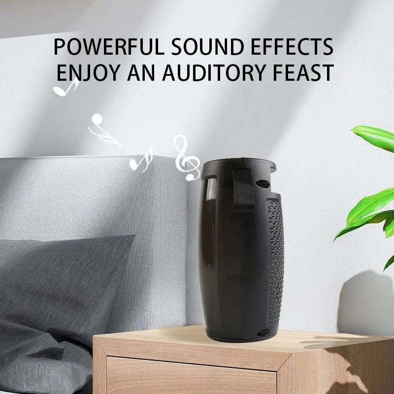 Portable  Wireless Sound Box Bluetooth Speakers Powerful  Subwoofer Car Audio Bass MP3 Player Sound System LED Lights