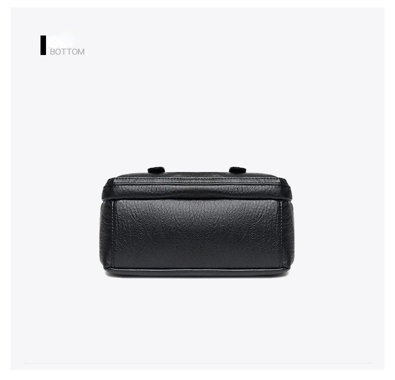 Soft Leather Mother Bag Large Capacity Fashionable Shoulder Crossbody Bag for Women