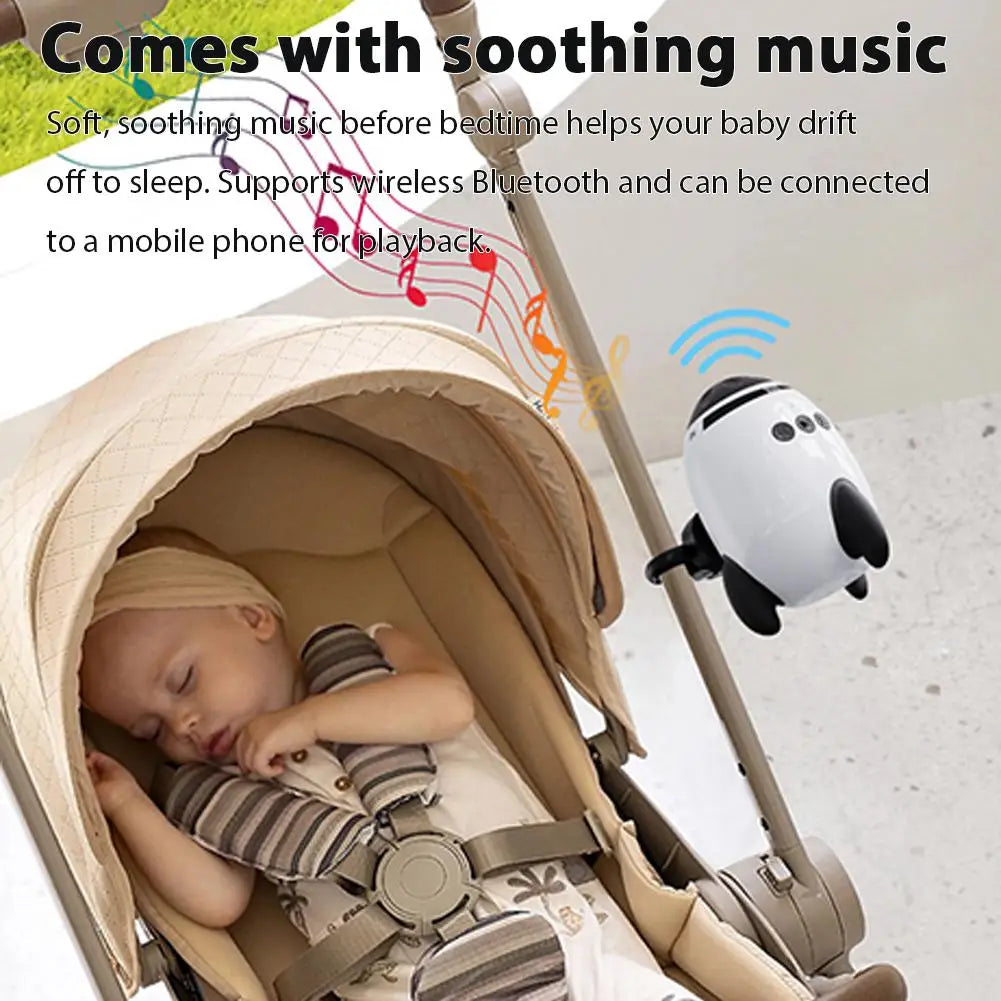 Portable Baby Sound Machine Portable White Noise Sound Machine for Baby Soothing Natural Sounds Mini Bluetooth Speaker