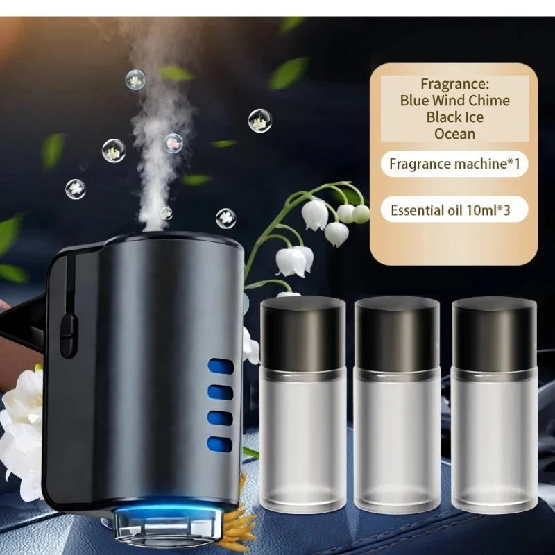 Car Air Aromatherapy Diffuser Car Air Fresheners Humidifier Aromatherapy Freshener Removing Odors Car Accessories