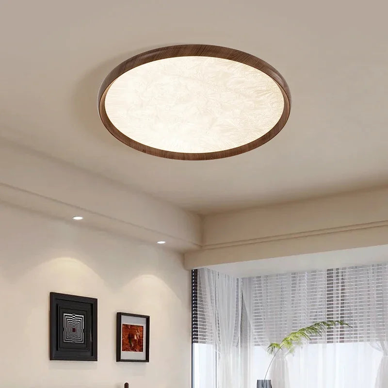 2026 New Modern LED Ceiling Lamp For Living Room Restaurant Round Lighting Fixture Bedroom Study Home Decor Firework Panel Lamp