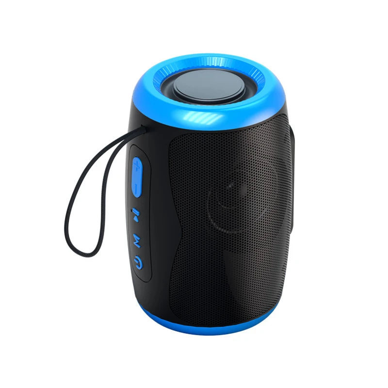 Portable Speaker Wireless Bluetooth Speakers with 5.3 Stereo FM/SD/USB Disk/Aux Modes Waterproof for Outdoor Hifi Sound TSN-1