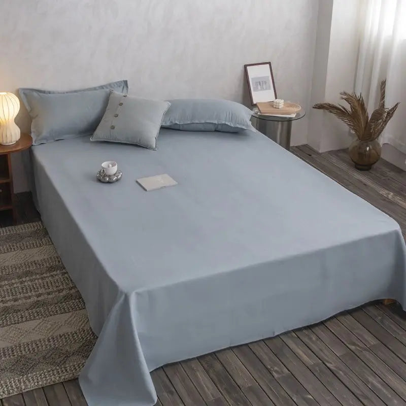 Bed Sheets Plaid Non-slip Comfortable Washed Twin Queen Full Size Nordic Style Universal Bedspread Simple Durable Antibacterial