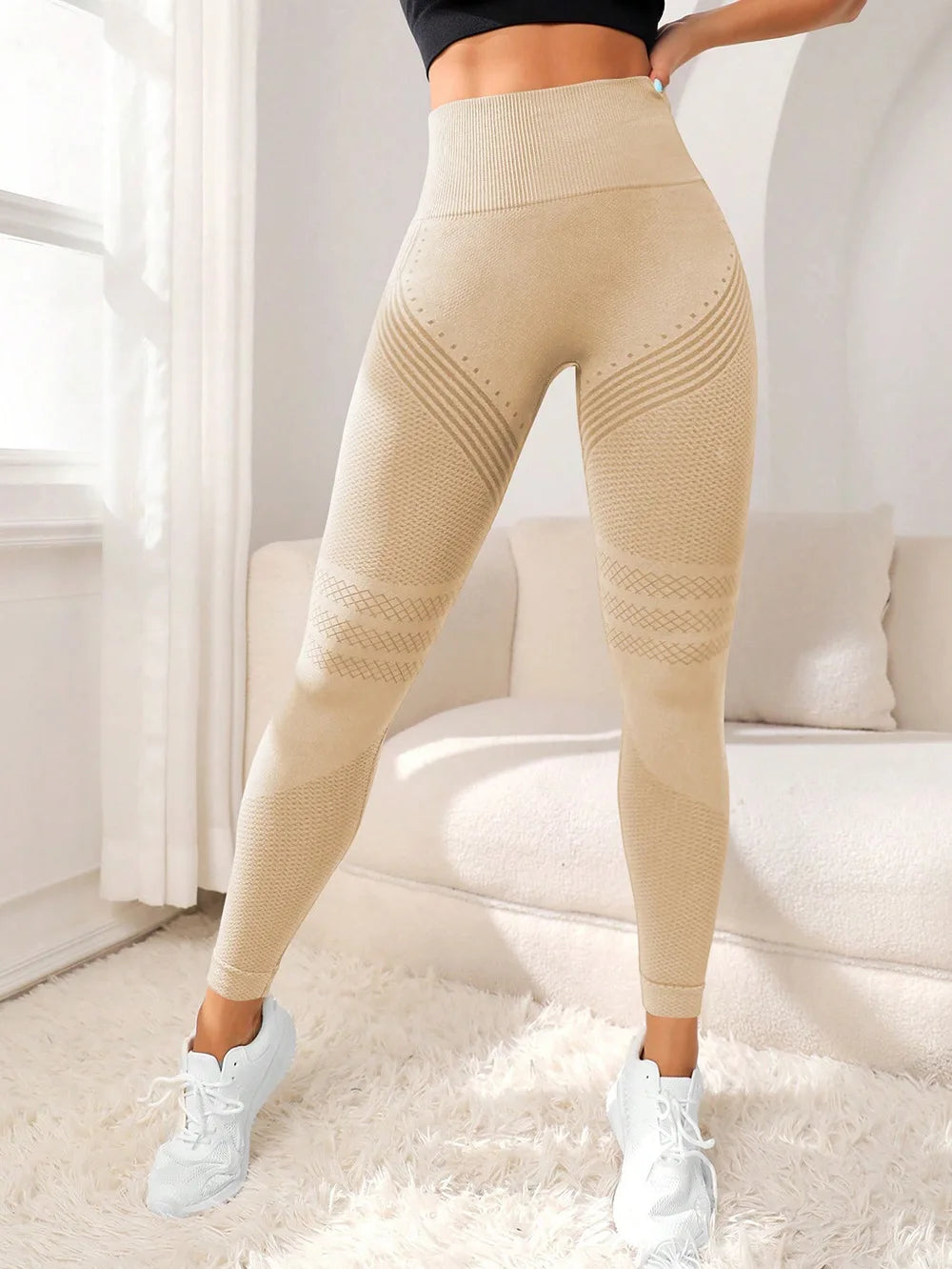 Women's Cellulite 3D Leggings, High Waisted Butt Lifting Tummy Training Control, Anti Cellulite Legging for Gym Workout Yoga