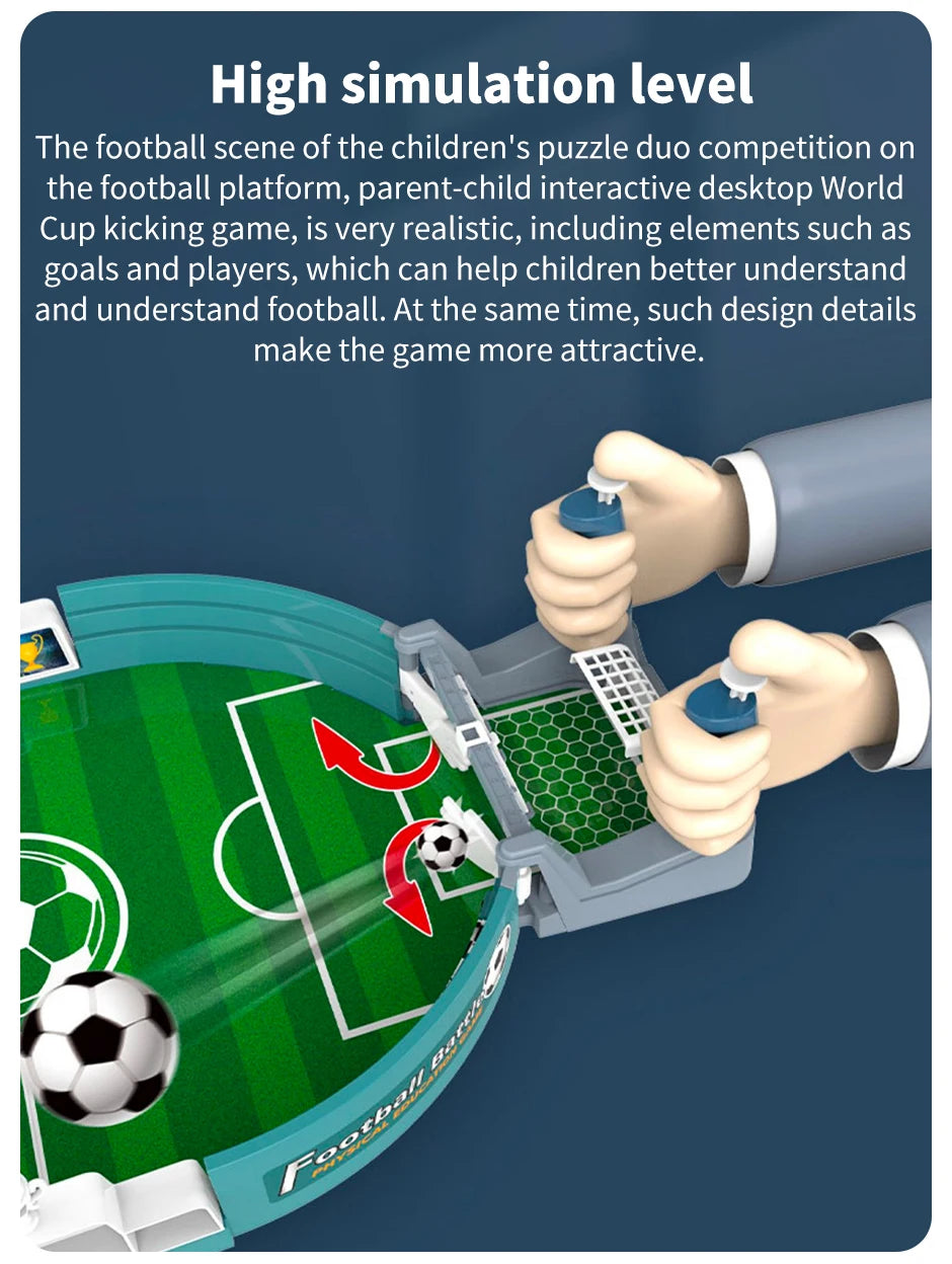 Soccer Table Football Board Game For Family Party Game Tabletop Play Ball Soccer Toys Portable Sport Outdoor Toy Gift For Kids