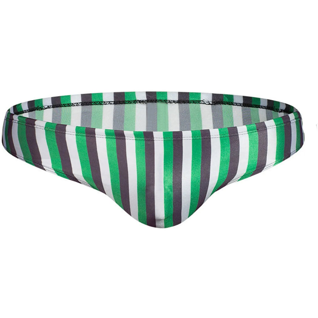 Men's Swim Trunks Sexy Striped swimming trunks Sexy Beach mens bikini underwear Hot Spring Pool Swim Trunks Male swimming briefs