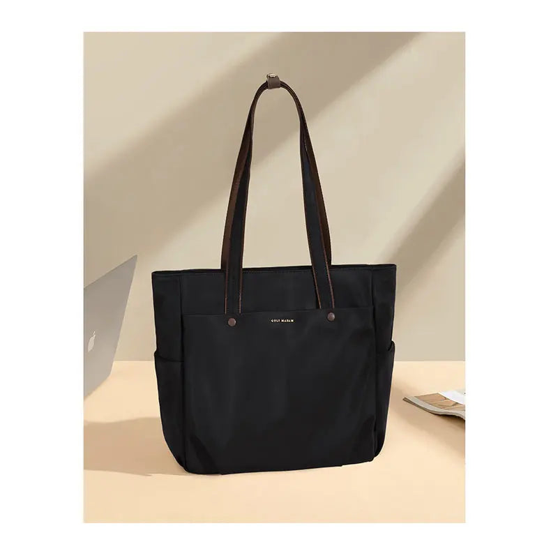 GOLF Women's Shoulder Bag Urban Commuter Large Capacity Computer Tote Bag Lightweight Travel Simple Design for College Students