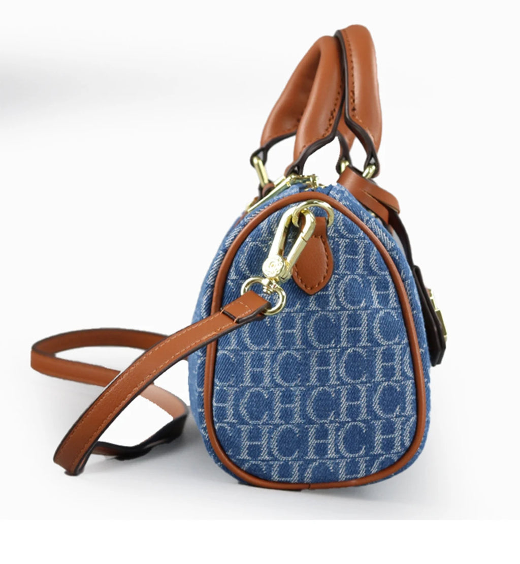 CH Brand High Quality Fashion Pillow Bag Vintage Texture Commuter Versatile Handbag  Shoulder Bag 2026 New Model