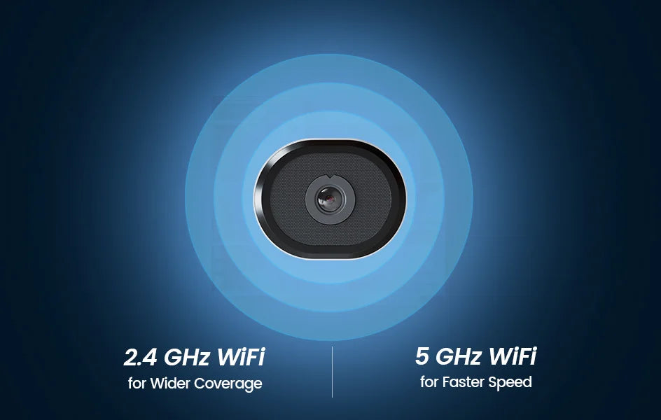 ZOSI C680 3MP Window Security Camera Full Color Night Vision 2K Indoor Plug-in WiFi Surveillance Camera for Home Security