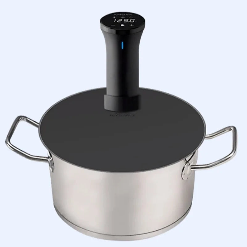 Sous Vide Round Silicone Cooker Lid Precision Cooking Culinary Sous Vide Vacuum Low Temperature Cooker Lid Kitchen Gadgets
