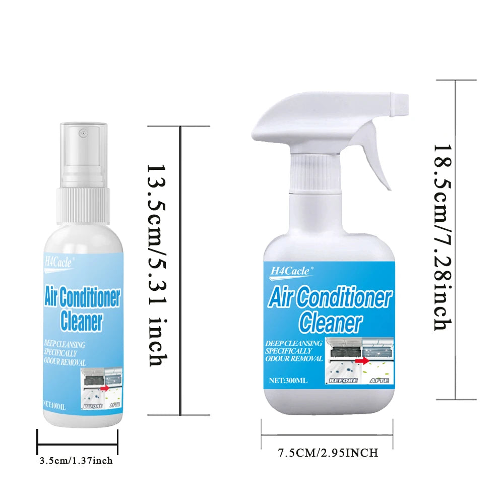 Air Conditioner Cleaning Spray Household Cleaning Products Deodorizer Radiator Cleaner Fan Cleaner Multi-Purpose Foam Cleaner