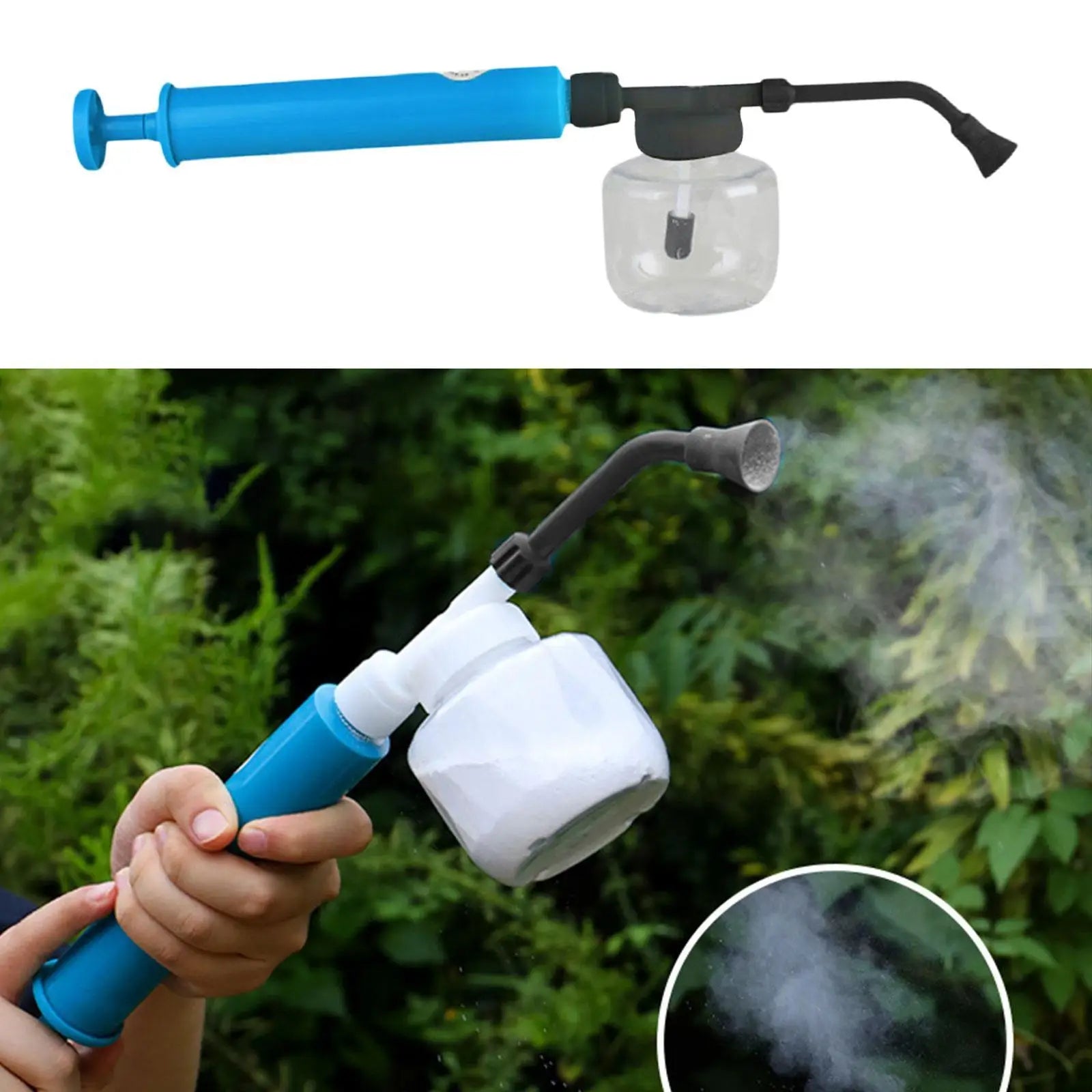 Garden Powder Applicator Dispenser Gardening Tool Easy to Use Pollen Spraying Machine for Kiwis Melon Peach Vegetables Outdoor