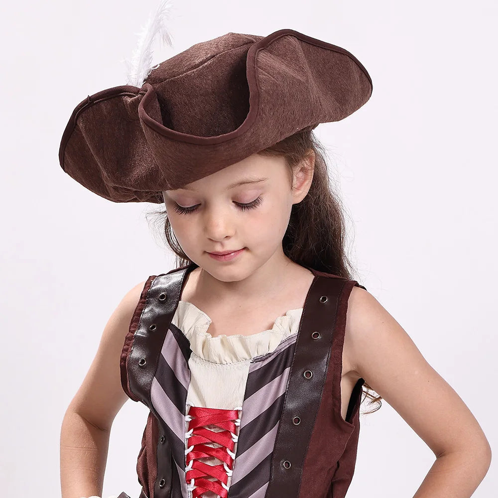 Children, adults, Caribbean pirates, character costumes, female Somali pirates, pirate suits, game costumes, uniforms