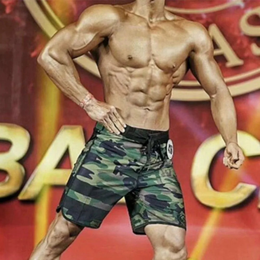 New Fashion Men's Waterproof Stretch Surf Pants Quick-Dry Bermuda Boardshorts Casual Spandex Swimming Trunks Beach Shorts T04