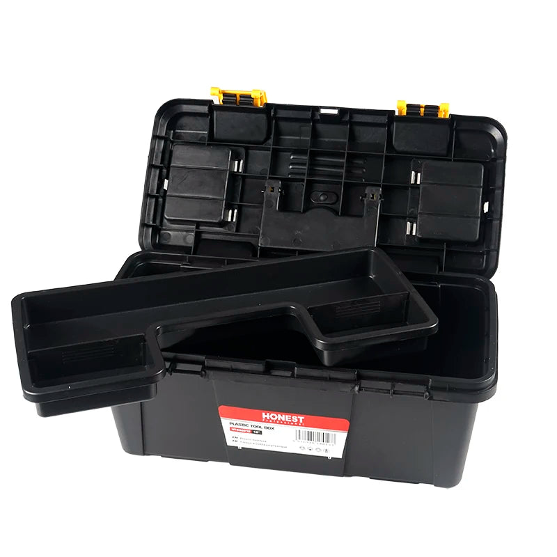 Plastic Tool Box Large-capacity Portable Tool Organizer Hardware tools thickened storage box multi-function maintenance toolbox