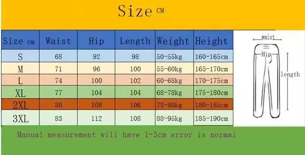 Mens Print Pants Autumn/Winter New In Men's Clothing Trousers Sport Jogging Fitness Running Trousers Streetwear