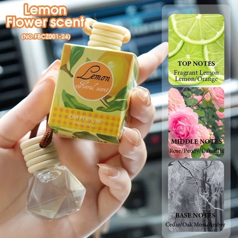 Car Air Freshener Odor Eliminator with Aromatherapy Oil Essential Oils for Car Home Office Bedroom Auto Interior
