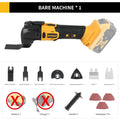 DEWALT 20V MAX Cordless Oscillating Tool 3.2° Angle 6-Speed Multi-Material Trimmer/Cutter for Workshop And Home Renovation