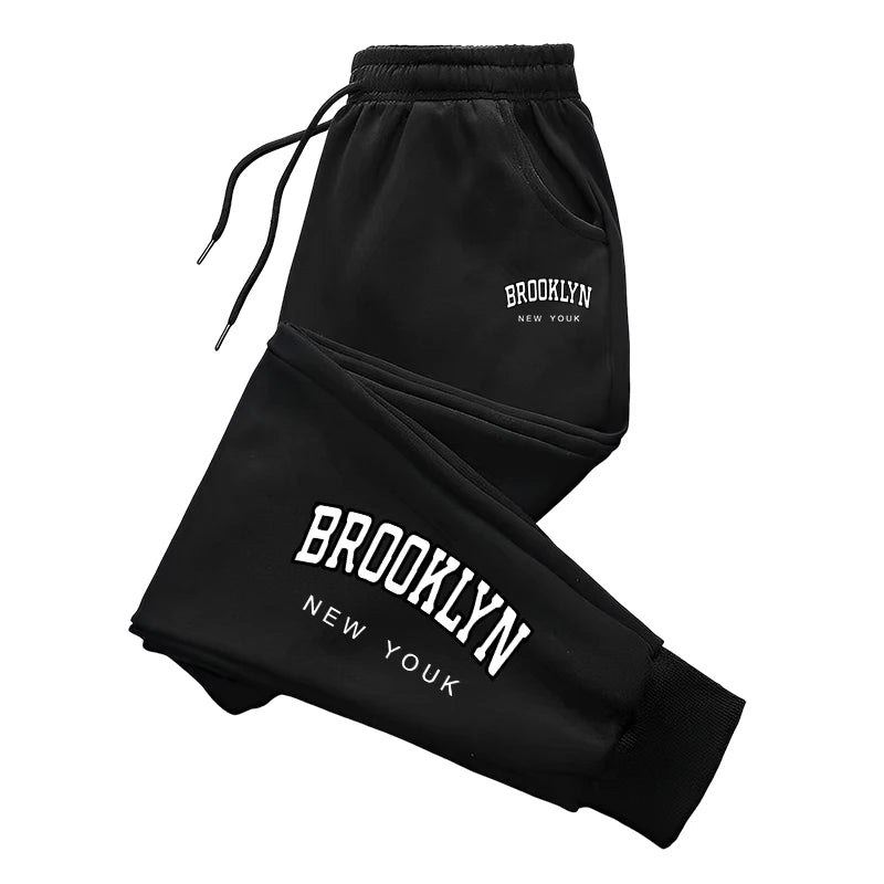 Mens Sweatpants Printing Casual Pants Outdoor Fitness Sports Jogging Man Trousers Fashion Sportswear Autumn Winter Clothing 2025